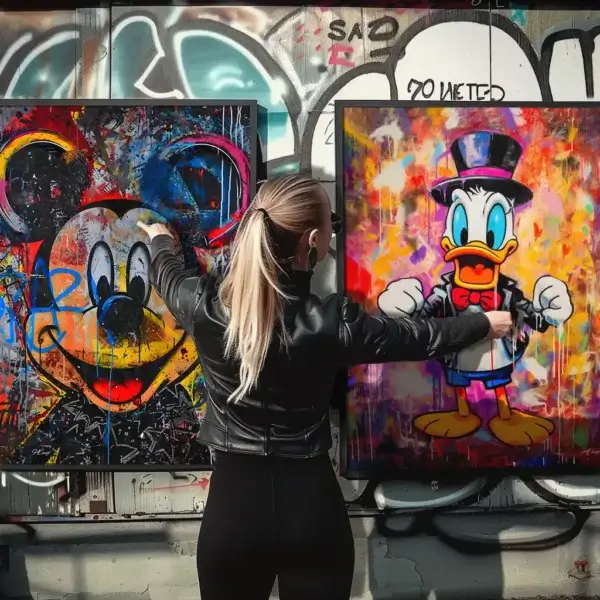 Donald duck meky mouse