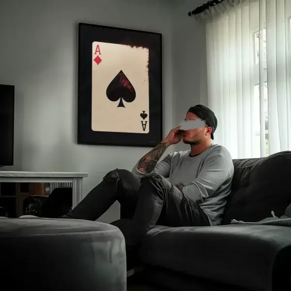 ace playing cards art