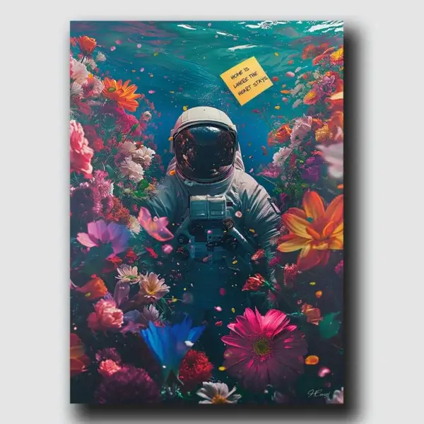 astronaut art