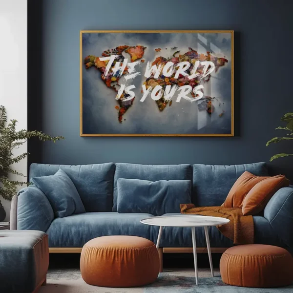 the world is yours art